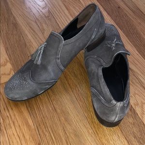 NWOT Paul Green Wingtip Suede Loafers - Size 9.5